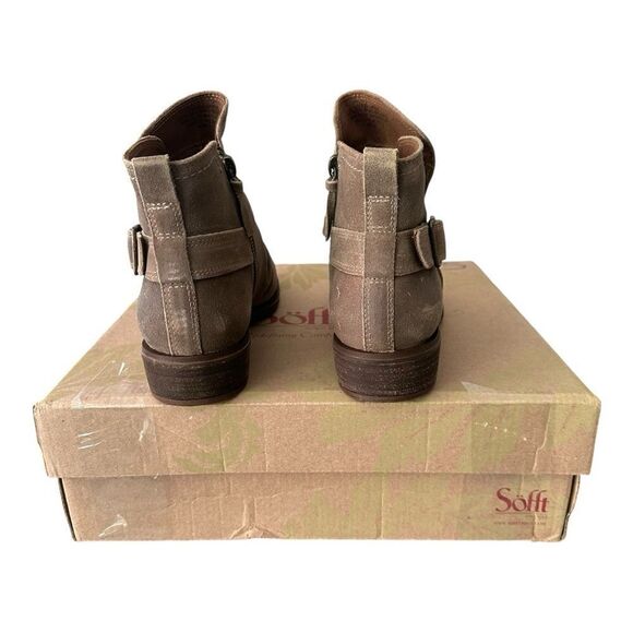 Sofft Brookdale Light Grey Ankle Boots Women’s Size 7 NIB - Picture 6 of 12